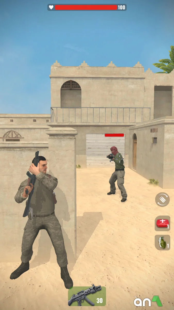 Shoot Out Mod Apk gameplay screenshot 2