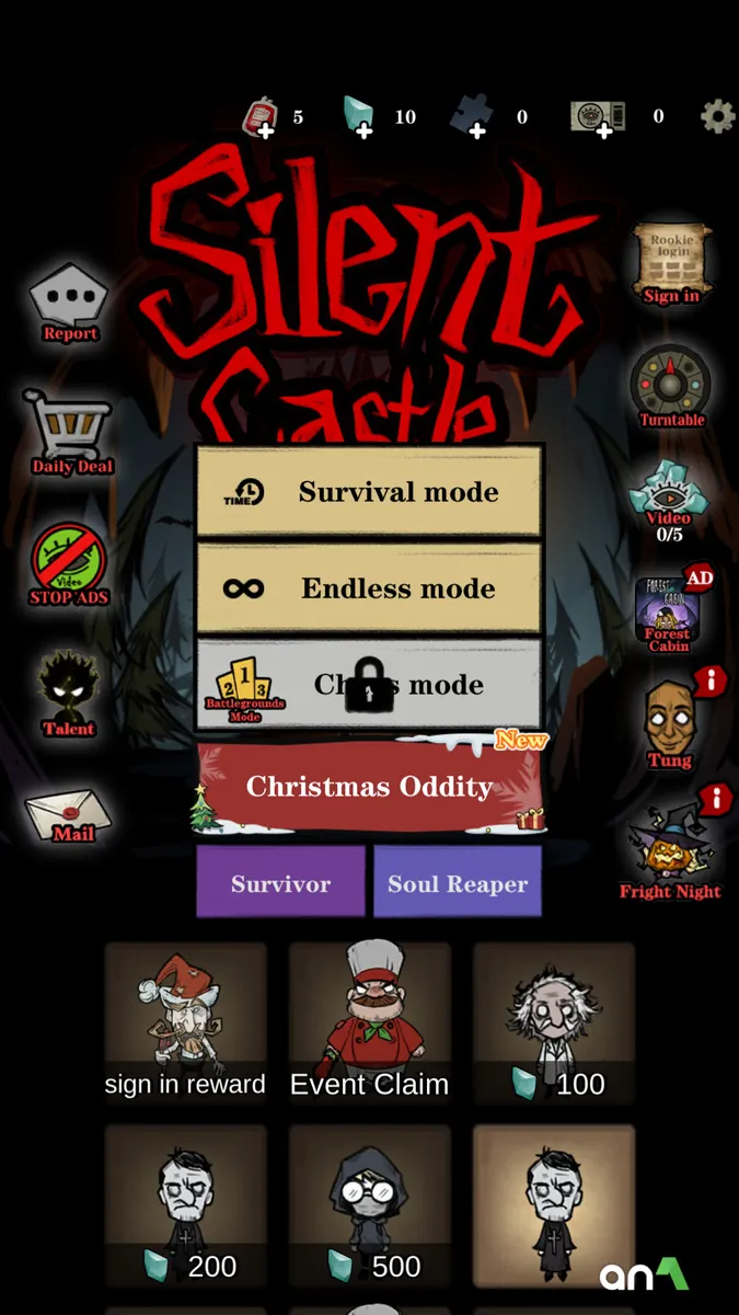 Silent Castle: Survive Mod Apk gameplay screenshot 1