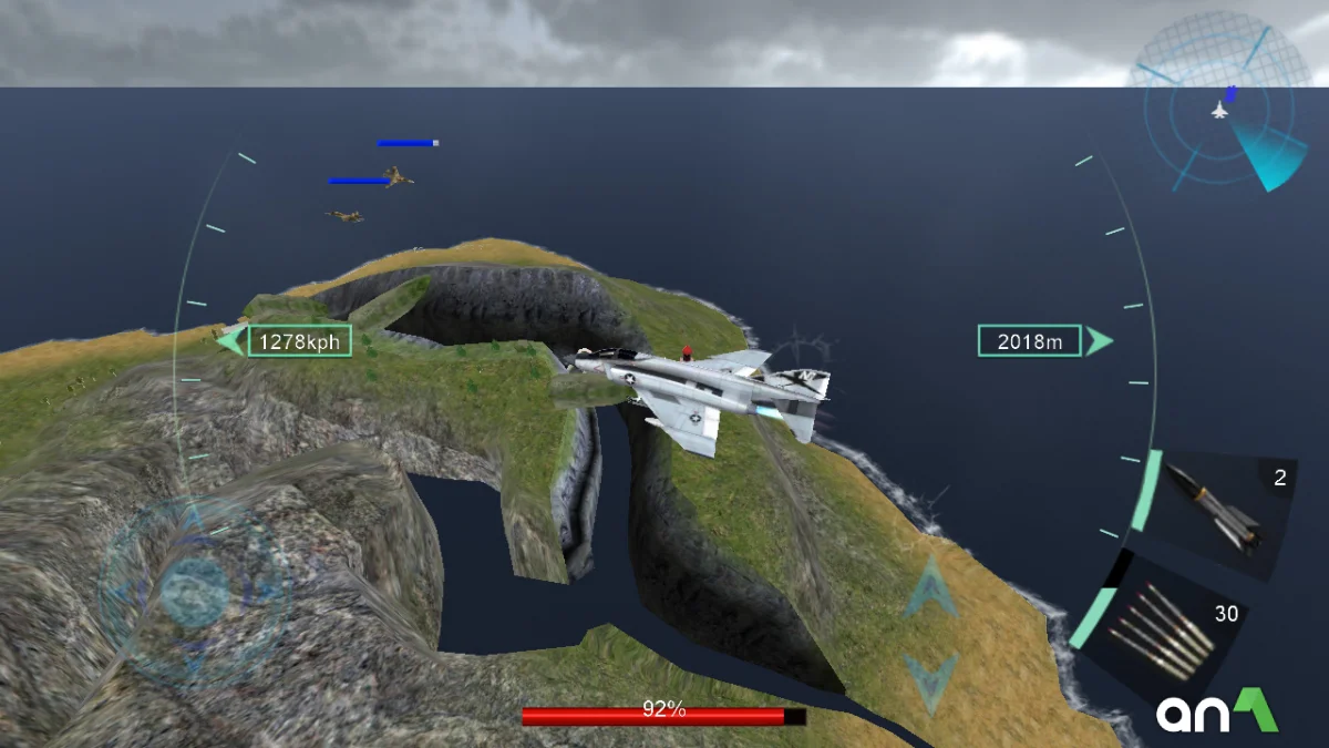 Sky Fighters 3D Mod Apk gameplay screenshot 3