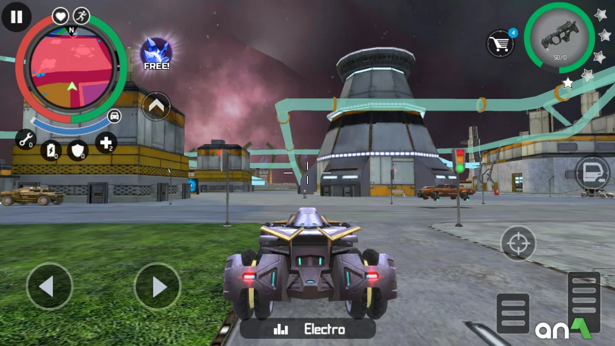 Space Gangster 2 Mod Apk gameplay screenshot 3