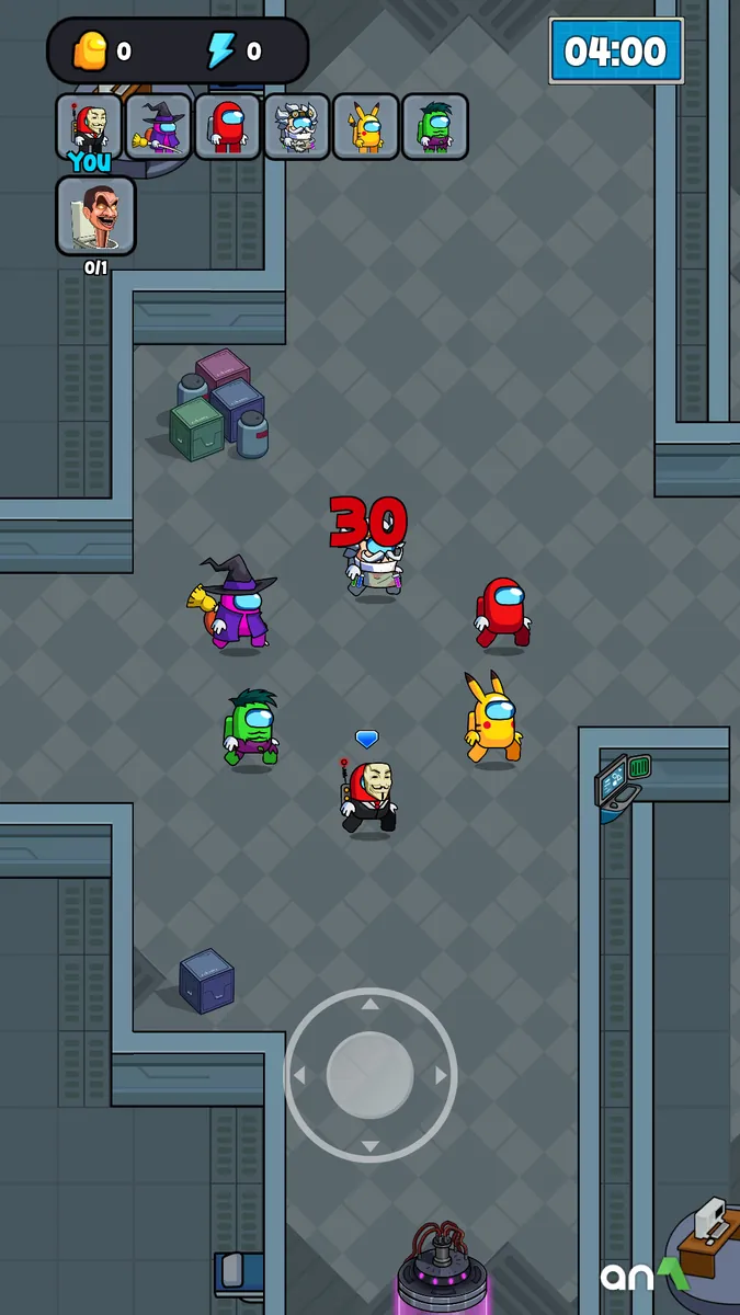 Space Survivor Mod Apk gameplay screenshot 5