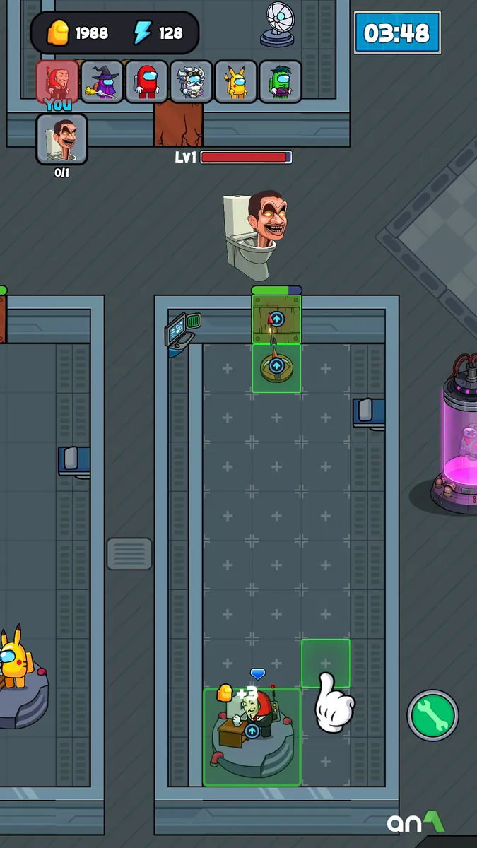 Space Survivor Mod Apk gameplay screenshot 6