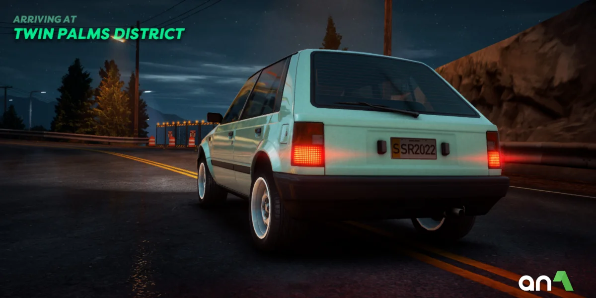 Static Shift Racing Mod Apk gameplay screenshot 1