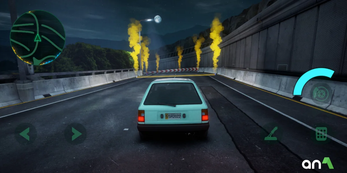 Static Shift Racing Mod Apk gameplay screenshot 3