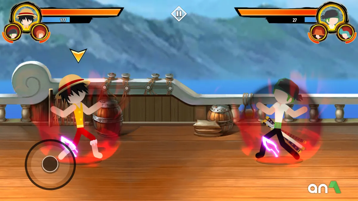Stick Pirates Mod Apk gameplay screenshot 3