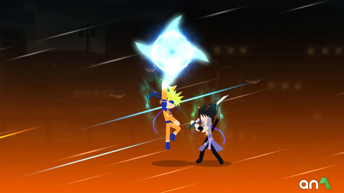 Stickman Ninja Fight Mod Apk gameplay screenshot 3