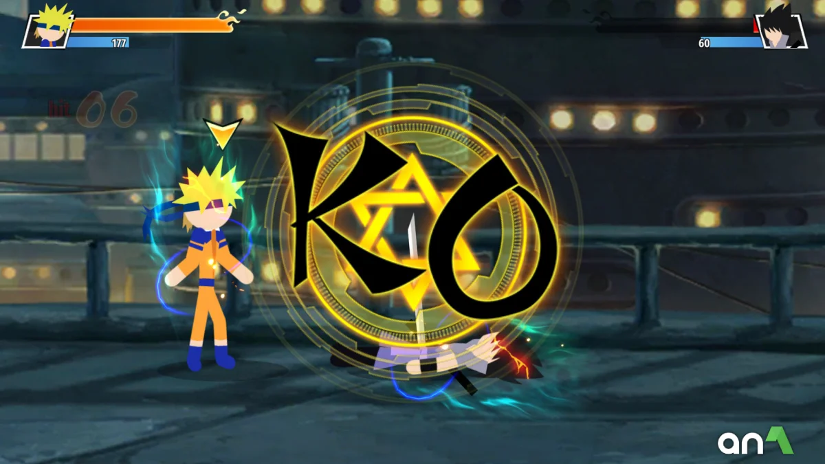 Stickman Ninja Fight Mod Apk gameplay screenshot 4