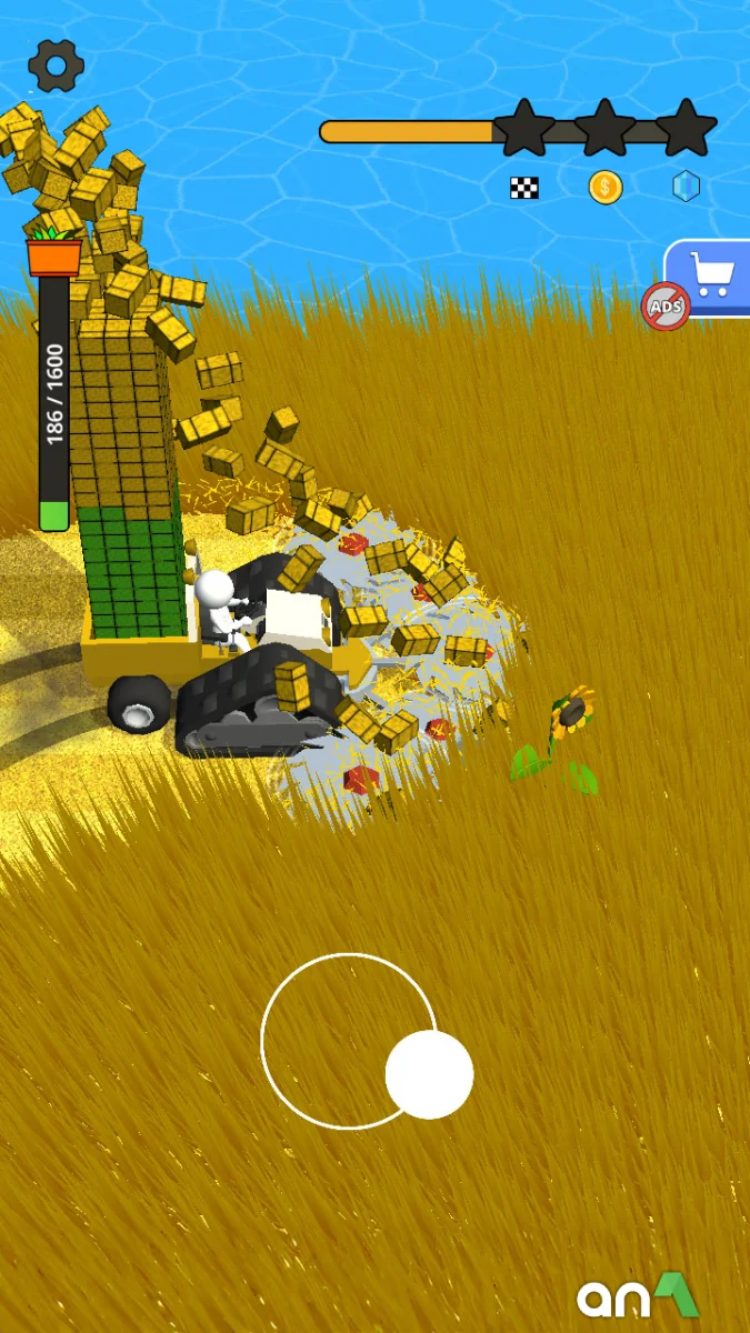 Stone Grass Mod Apk gameplay screenshot 3