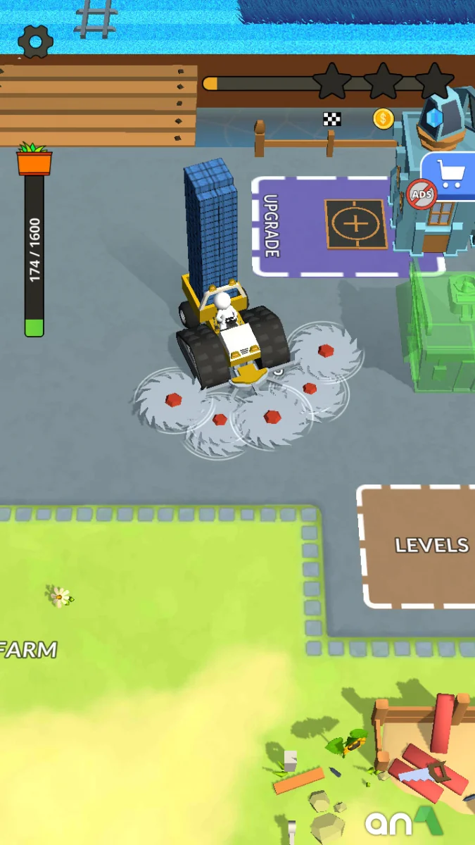 Stone Grass Mod Apk gameplay screenshot 4