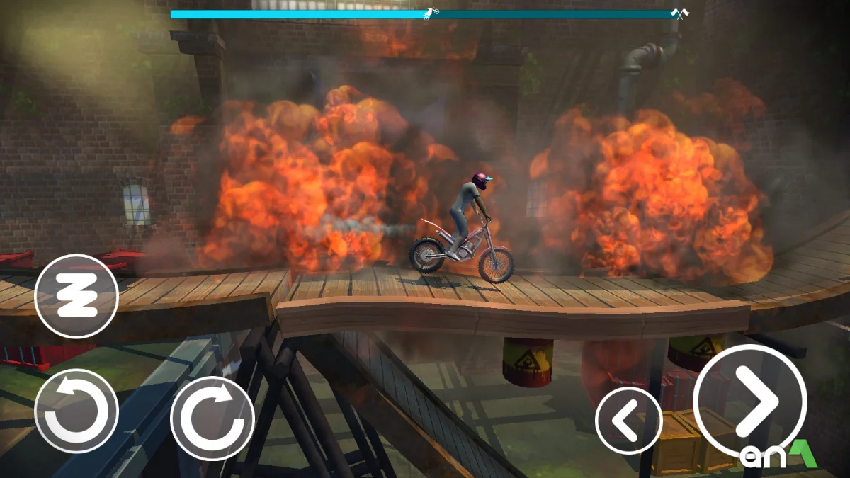 Stunt Bike Extreme Mod Apk gameplay screenshot 2
