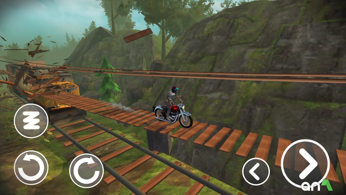 Stunt Bike Extreme Mod Apk gameplay screenshot 3