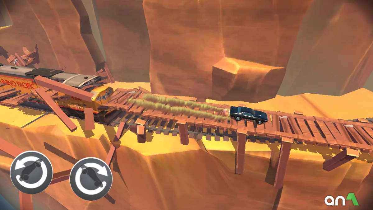 Stunt Car Extreme Mod Apk gameplay screenshot 2