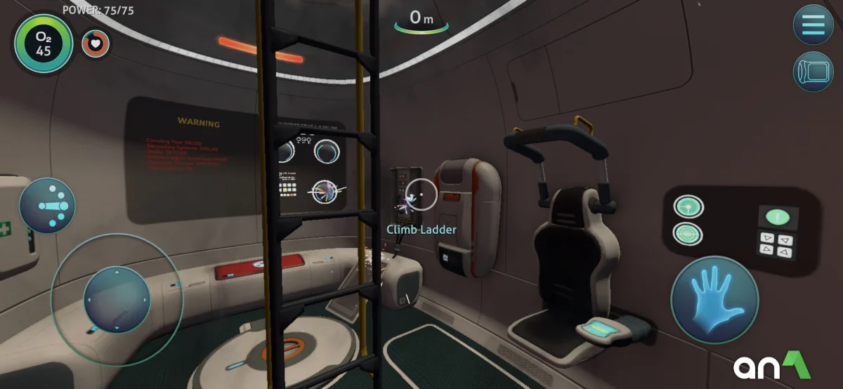 Subnautica Mod Apk gameplay screenshot 2