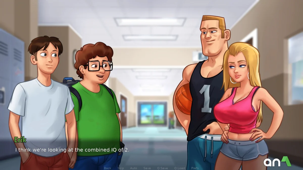 Summertime Saga Mod Apk gameplay screenshot 5