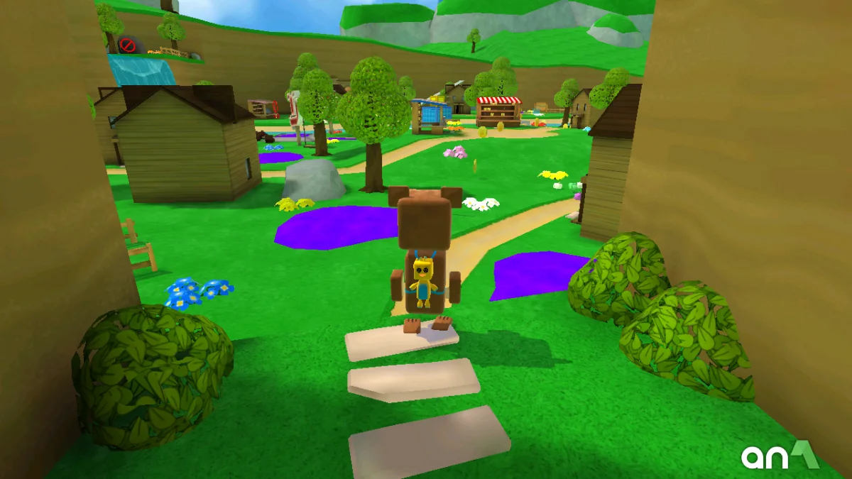 Super Bear Adventure Mod Apk gameplay screenshot 1