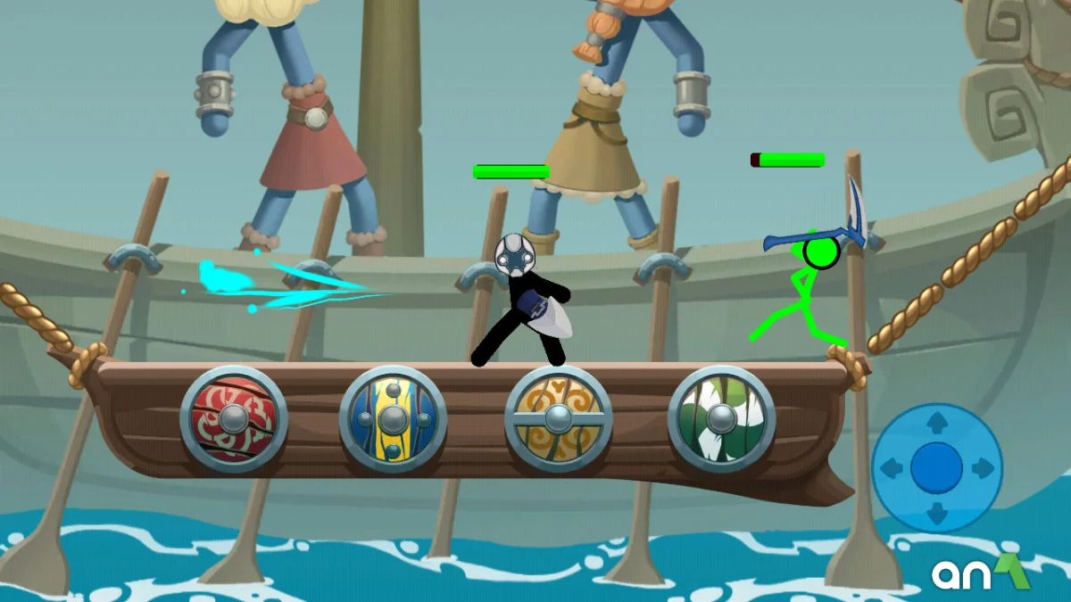Supreme Duelist Stickman Mod Apk gameplay screenshot 3