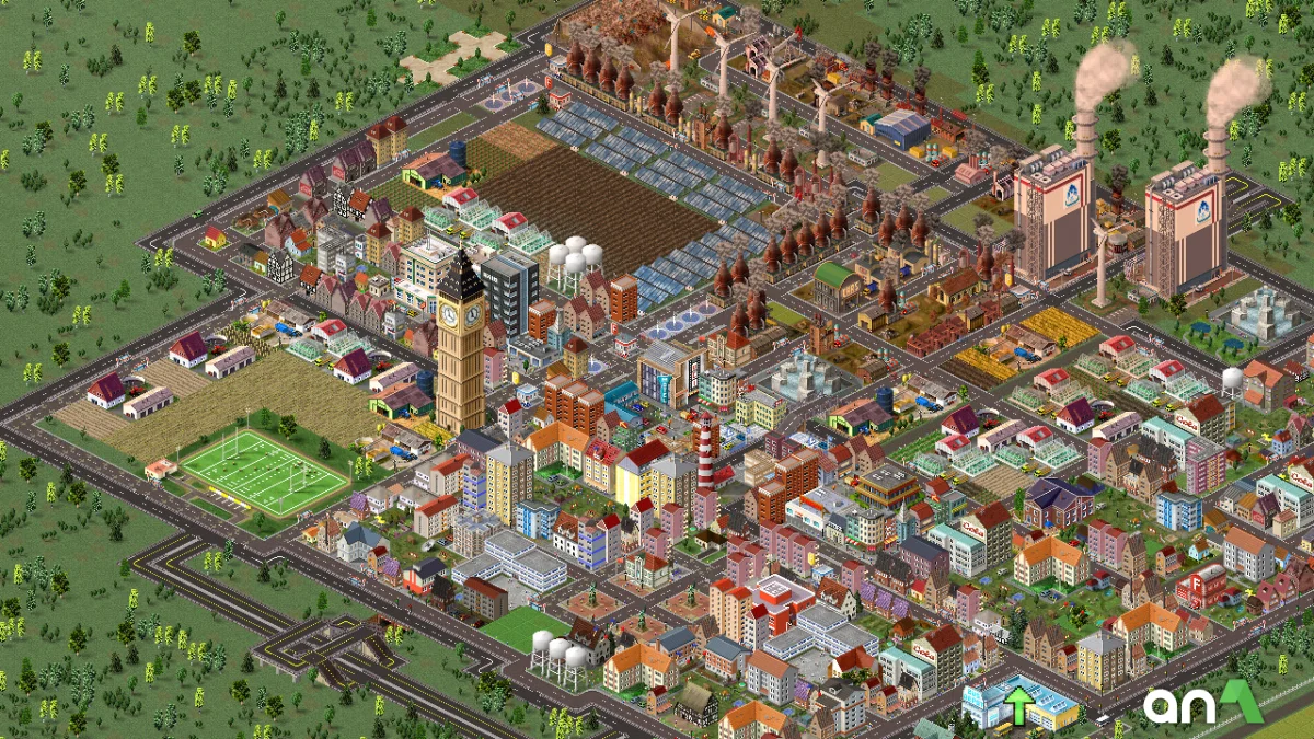TheoTown Mod Apk gameplay screenshot 2