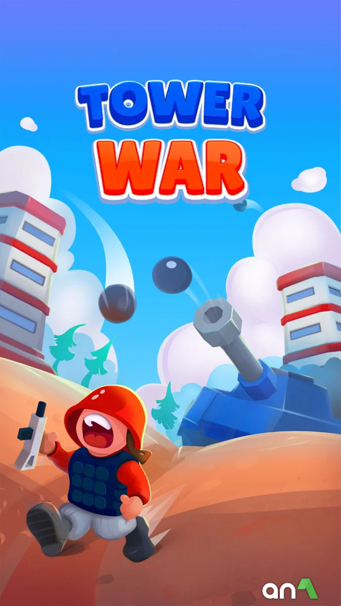 Tower War Mod Apk gameplay screenshot 1