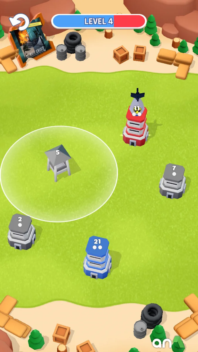 Tower War Mod Apk gameplay screenshot 6