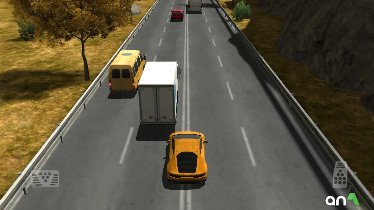 Traffic Racer Mod Apk gameplay screenshot 1