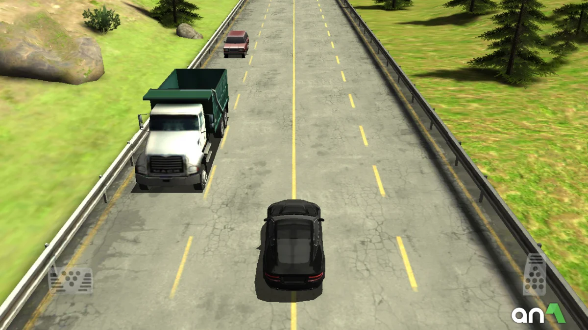 Traffic Racer Mod Apk gameplay screenshot 2
