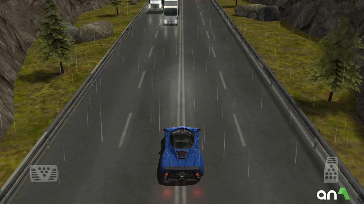 Traffic Racer Mod Apk gameplay screenshot 3
