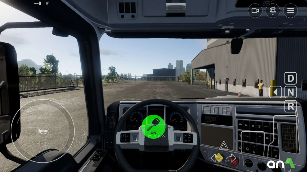 Truck Simulator Big Rigs Mod Apk gameplay screenshot 2