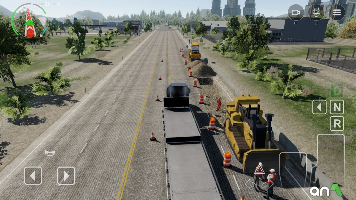 Truck Simulator Big Rigs Mod Apk gameplay screenshot 3