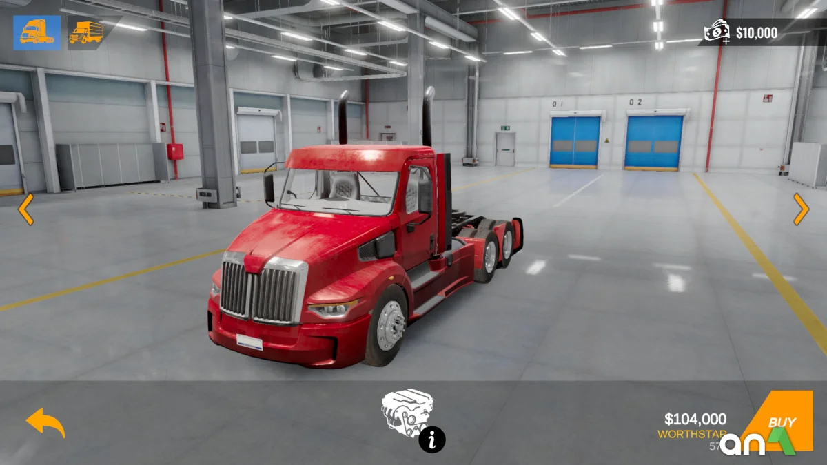 Truck Simulator Big Rigs Mod Apk gameplay screenshot 4