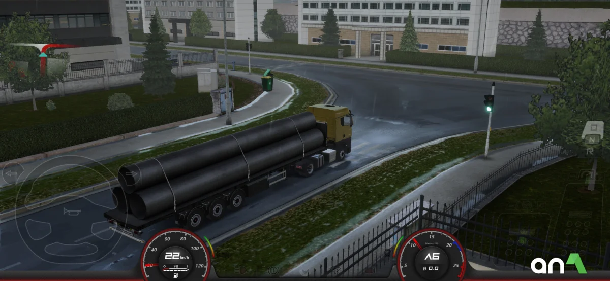 Truckers of Europe 3 Mod Apk gameplay screenshot 2
