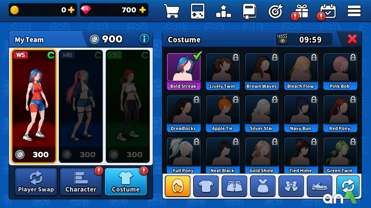 Volleyball King Mod Apk gameplay screenshot 1