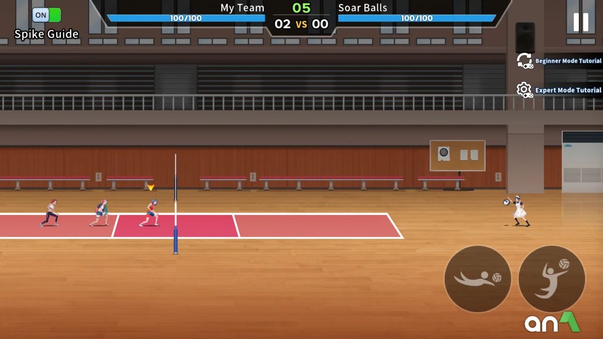 Volleyball King Mod Apk gameplay screenshot 2