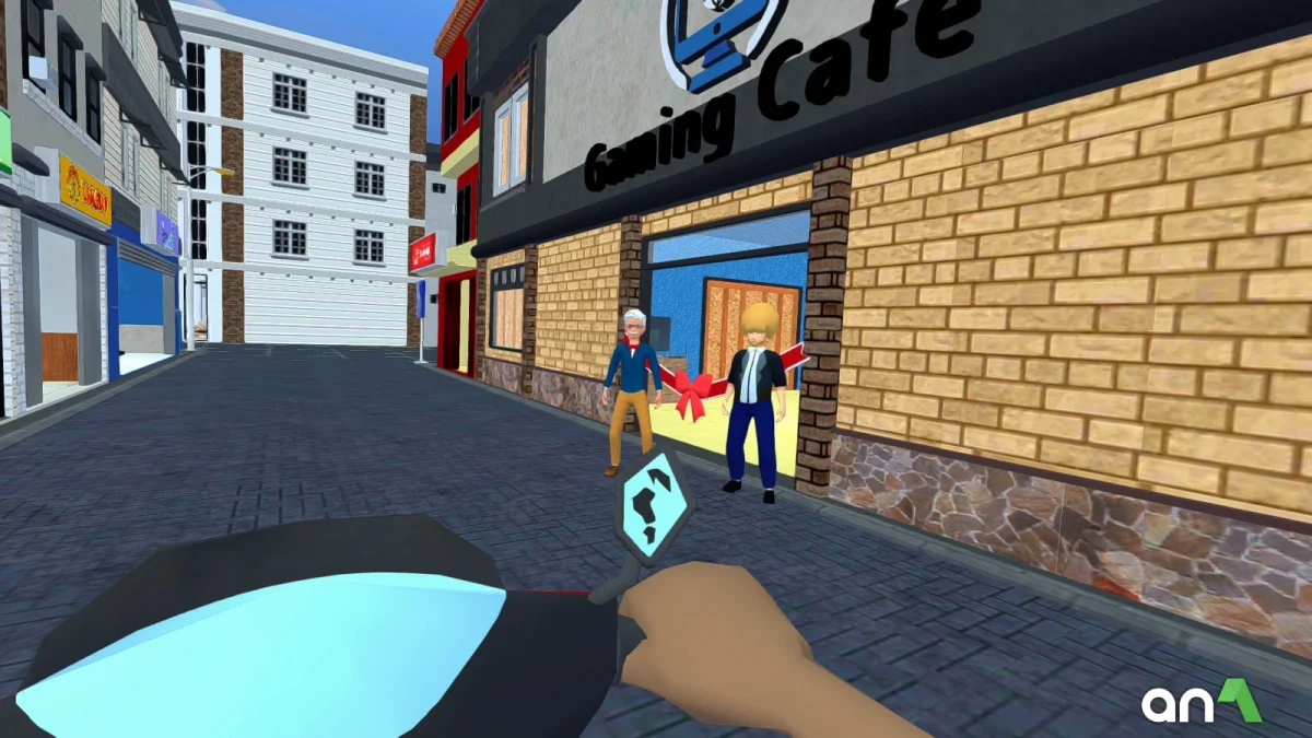 Warnet Life 2 Mod Apk gameplay screenshot 1