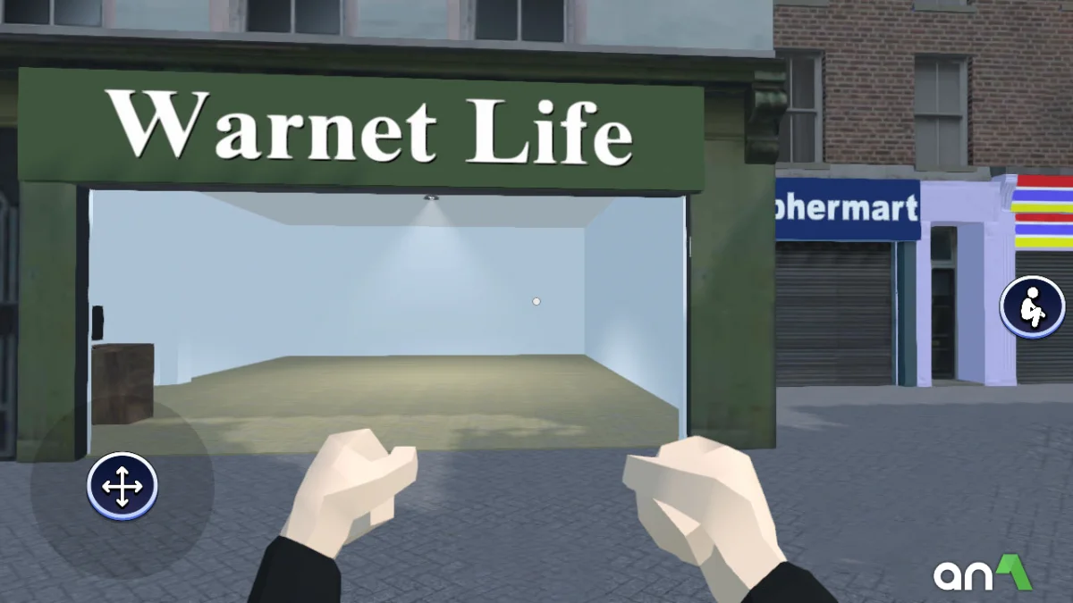 Warnet Life Mod Apk gameplay screenshot 1