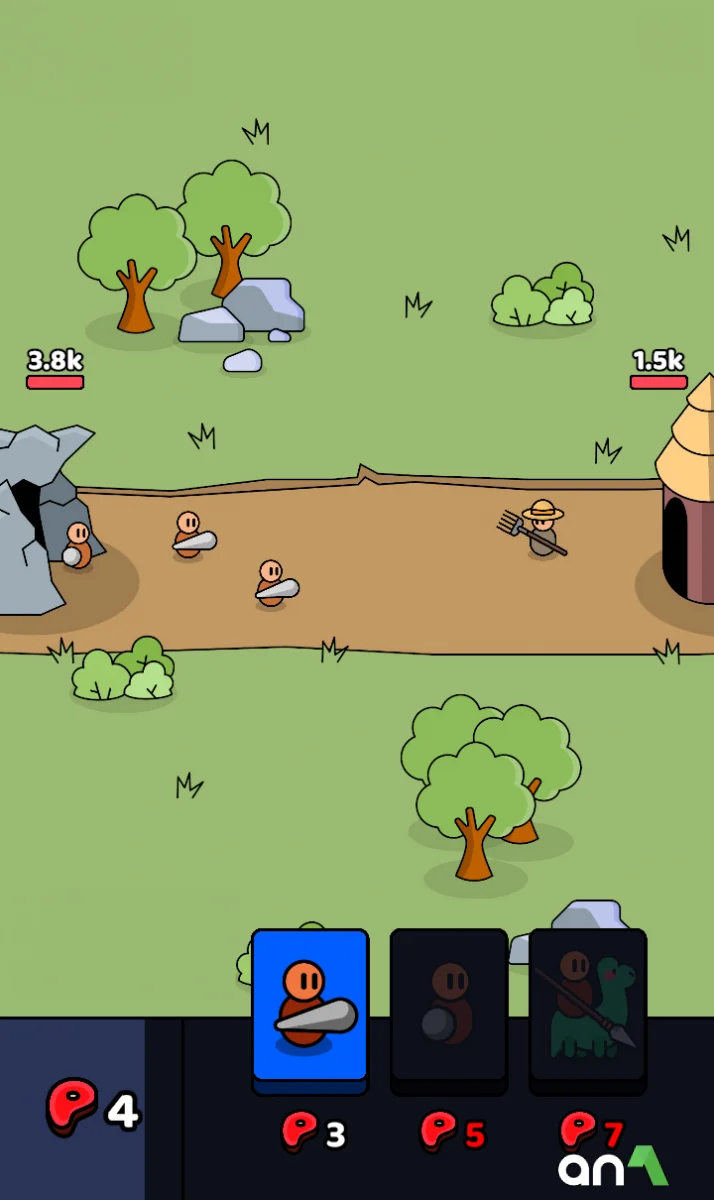 We Are Warriors! Mod Apk gameplay screenshot 2