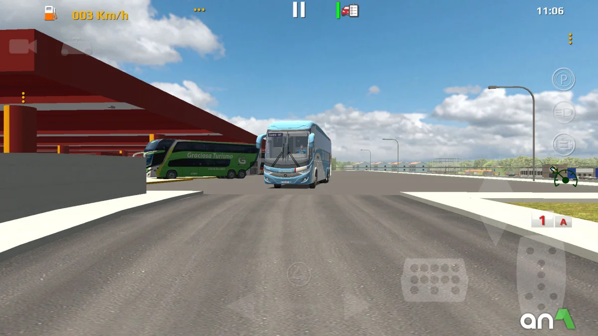 World Bus Driving Simulator Mod Apk gameplay screenshot 2