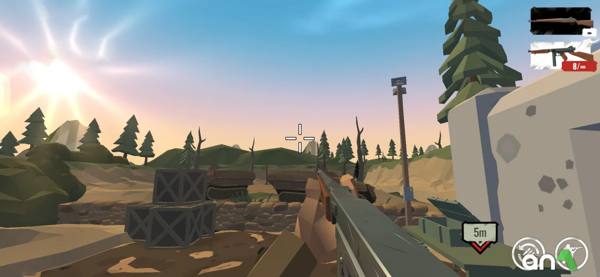 World War Polygon Mod Apk gameplay screenshot 4