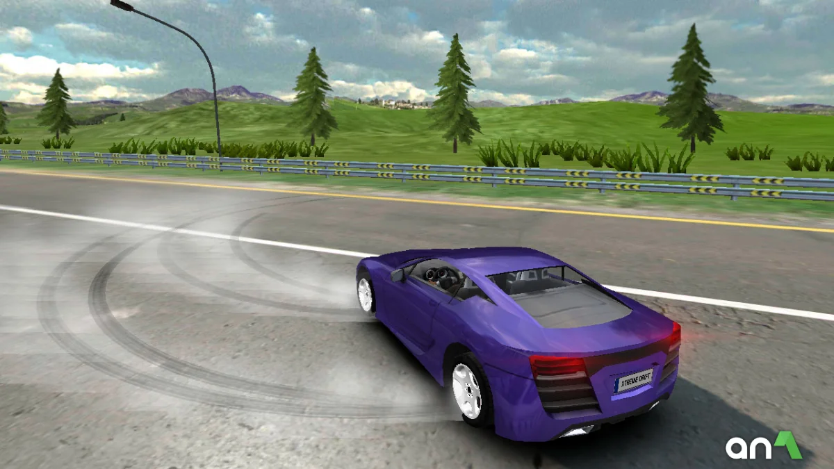 Xtreme Drift 2 Mod Apk gameplay screenshot 1