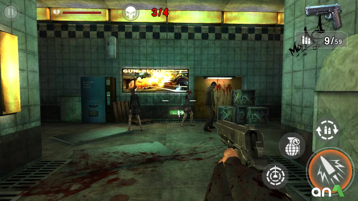 Zombie Frontier: Sniper Mod Apk gameplay screenshot 1