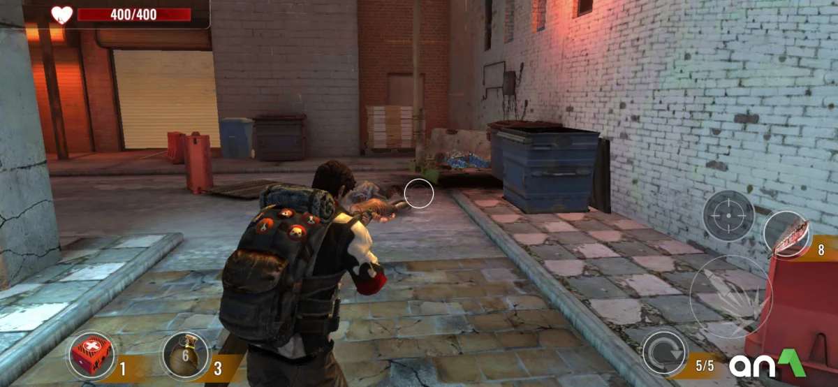 ZOMBIE HUNTER Mod Apk gameplay screenshot 2