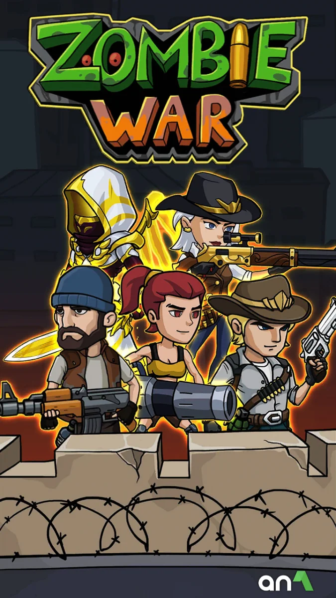 Zombie War Mod Apk gameplay screenshot 1