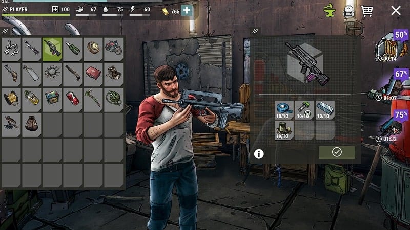Download Dark Days: Zombie Survival Mod Apk for Android