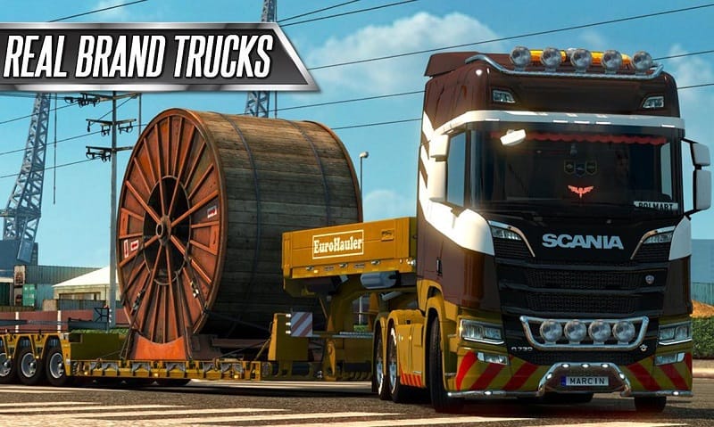 Download Truck Simulator 2018: Europe Mod Apk for Android