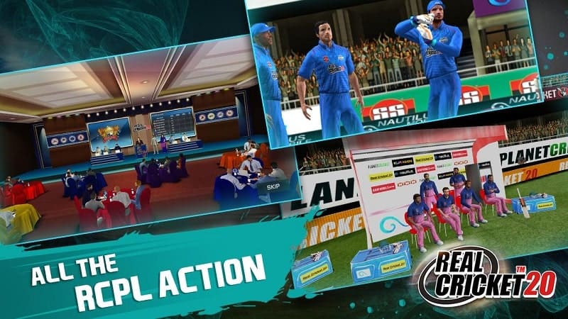 Tải Real Cricket 20 Mod Apk cho Android