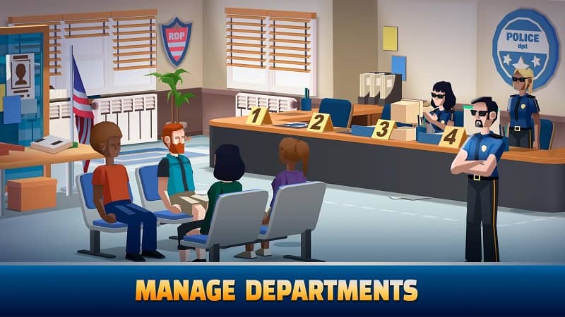 Maintain and develop the police station