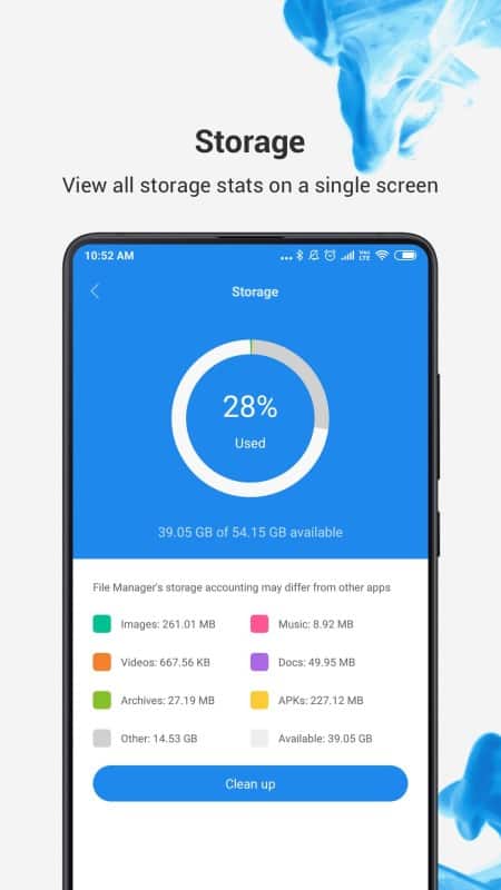 Capacity statistics