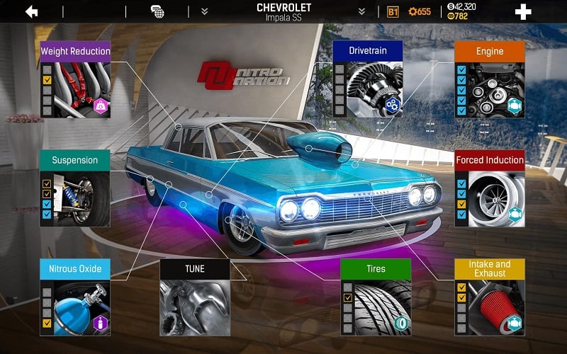 Download Nitro Nation Drag & Drift Mod Apk for Android