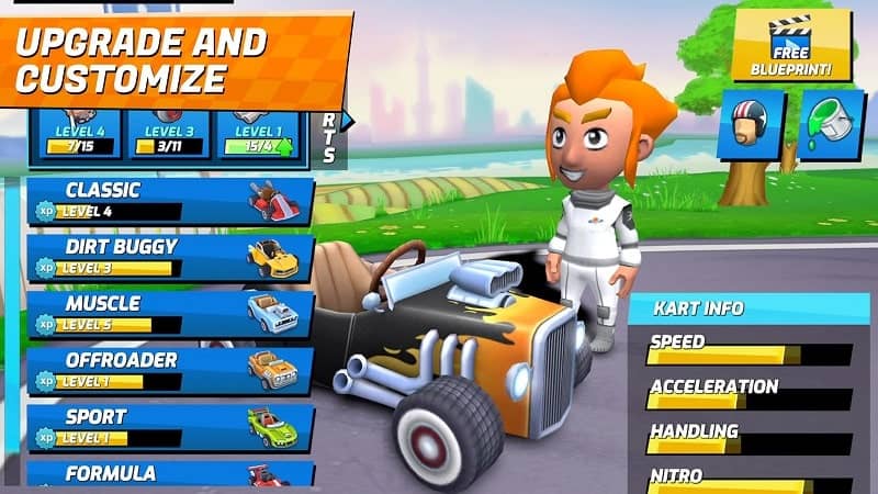 Download Boom Karts Mod Apk for Android