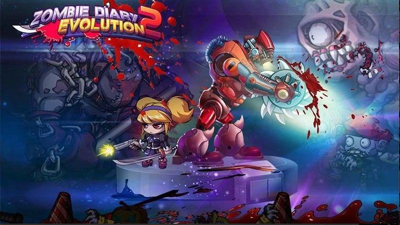 Zombie Diary 2 Evolution Mod Apk