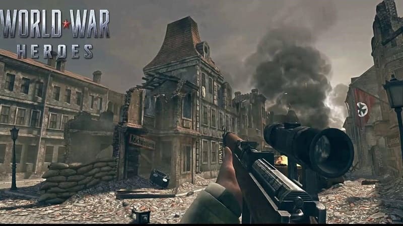 World War Heroes 2 Mod Apk Unlimited Money And Gold World War Heroes: WW2  Shooter Android Gameplay 